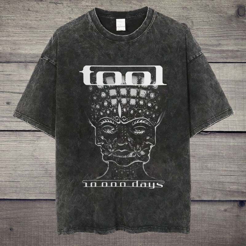 CLFC Tool 10000 Days欧美前卫另类摇滚乐队短袖VTG复古T恤可定制