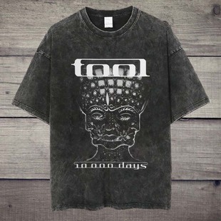 CLFC Tool 10000 Days欧美前卫另类摇滚乐队短袖VTG复古T恤可定制
