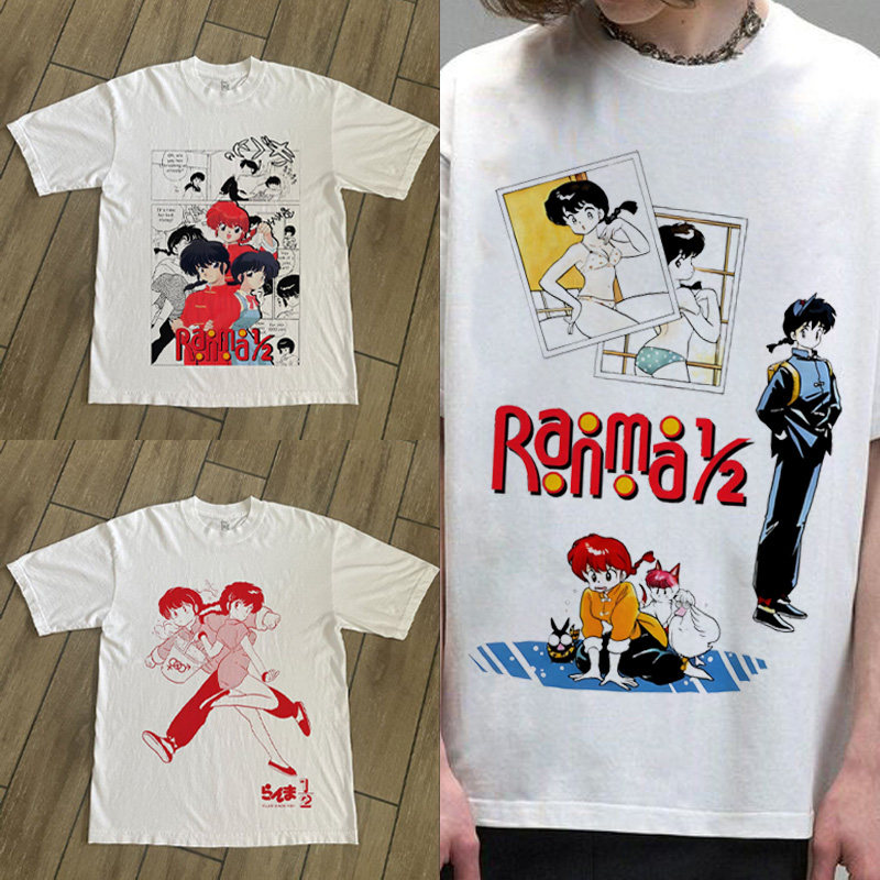 CLFC 乱马1/2Ranma1/2Ranma Nibun-no-Ichi早乙女乱马天道茜情侣T