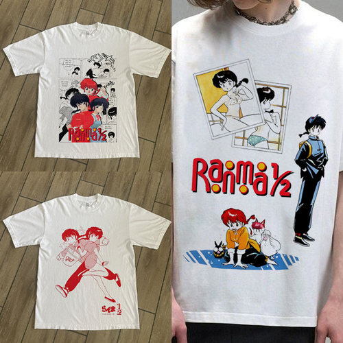 CLFC 乱马1/2Ranma1/2Ranma Nibun-no-Ichi早乙女乱马天道茜情侣T