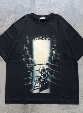 CLFC 明日之丈Tomorrow's Joe Megalo Box长短T矢吹丈格斗T Shirt