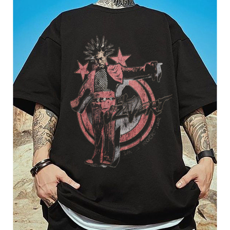 CLFC  Lil Uzi Vert小乌兹HIPHOP嘻哈复古人物Vintage说唱长短袖T