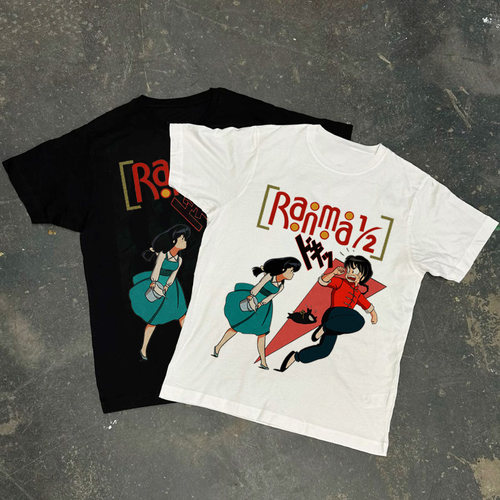 CLFC 乱马1/2Ranma1/2 Ranma Nibun-no-Ichi早乙女乱马天道茜T恤