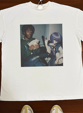 CLFC美潮lil uzi vert and rei ayanami小乌兹凌波丽二次元长袖短