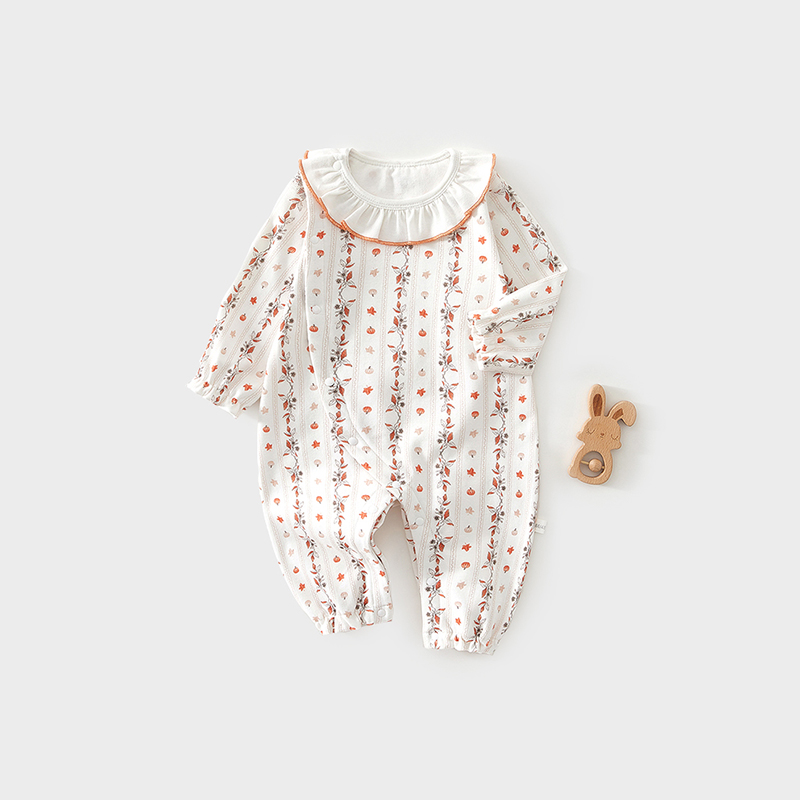 女宝宝婴儿连体衣春秋季