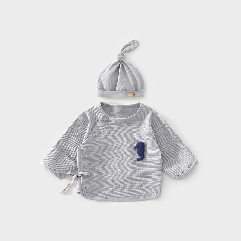 新生婴儿半背衣秋冬季男女宝宝