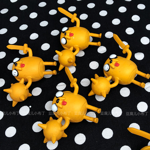 【豆腐儿小布丁】adventure time 探险时光活宝 老皮 手办摆件