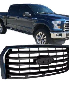 适用于2015-17款福特F150中网横条（高光黑/哑光黑）FL3Z-8200-EB