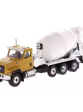 适用1:87卡特CT681混凝土搅拌机合金工程车模型85512