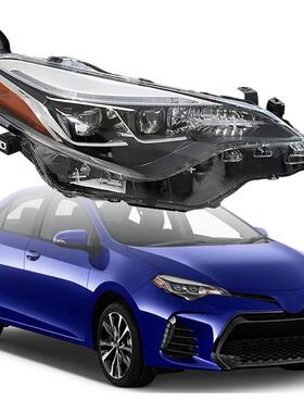 适用于丰田2017款卡罗拉Corolla ae170美版大灯led大灯透镜大灯
