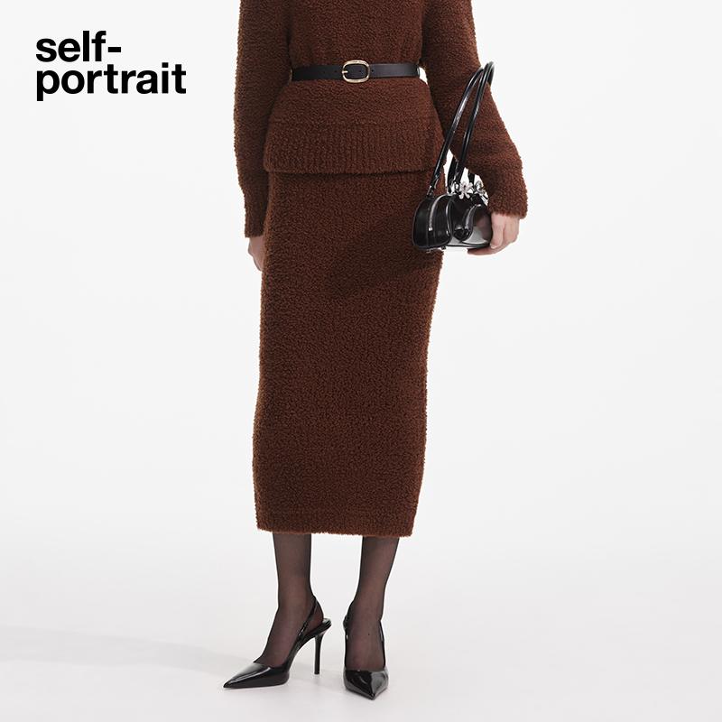 Self-Portrait毛衫半身裙