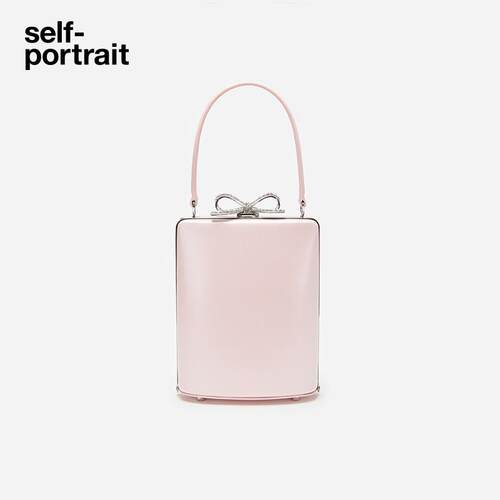 self-portrait粉红色甜美手提包