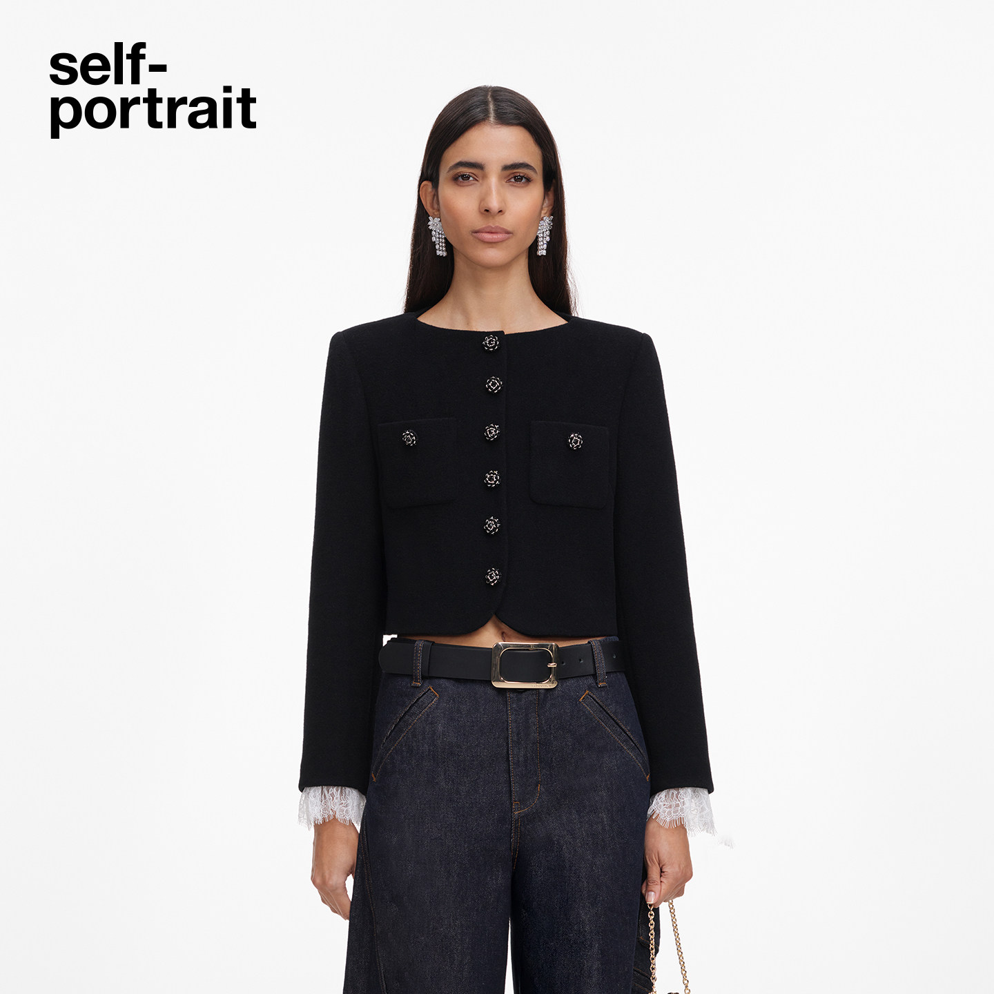 self-portrait小香风外套