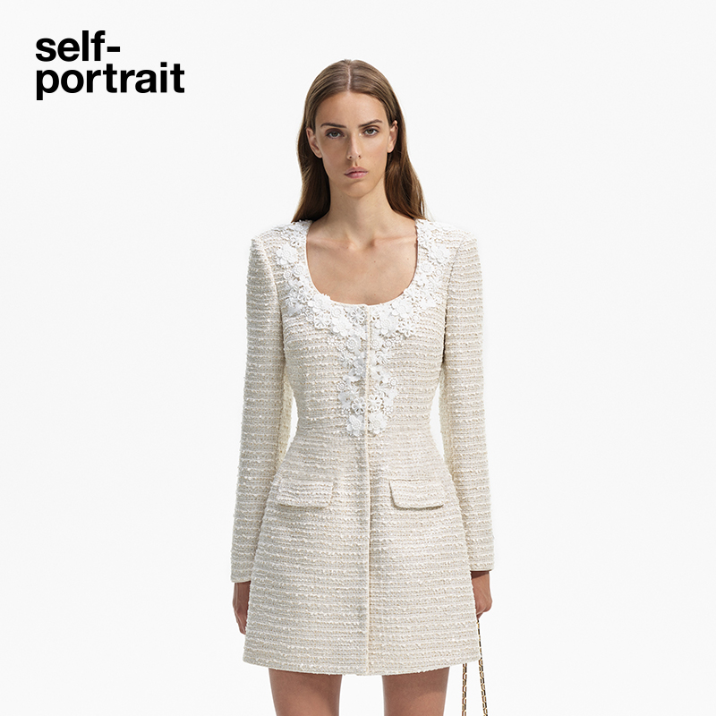 self-portrait连衣裙卢勒克斯