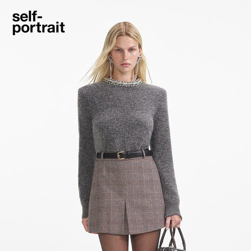 self-portrait针织毛衫上衣