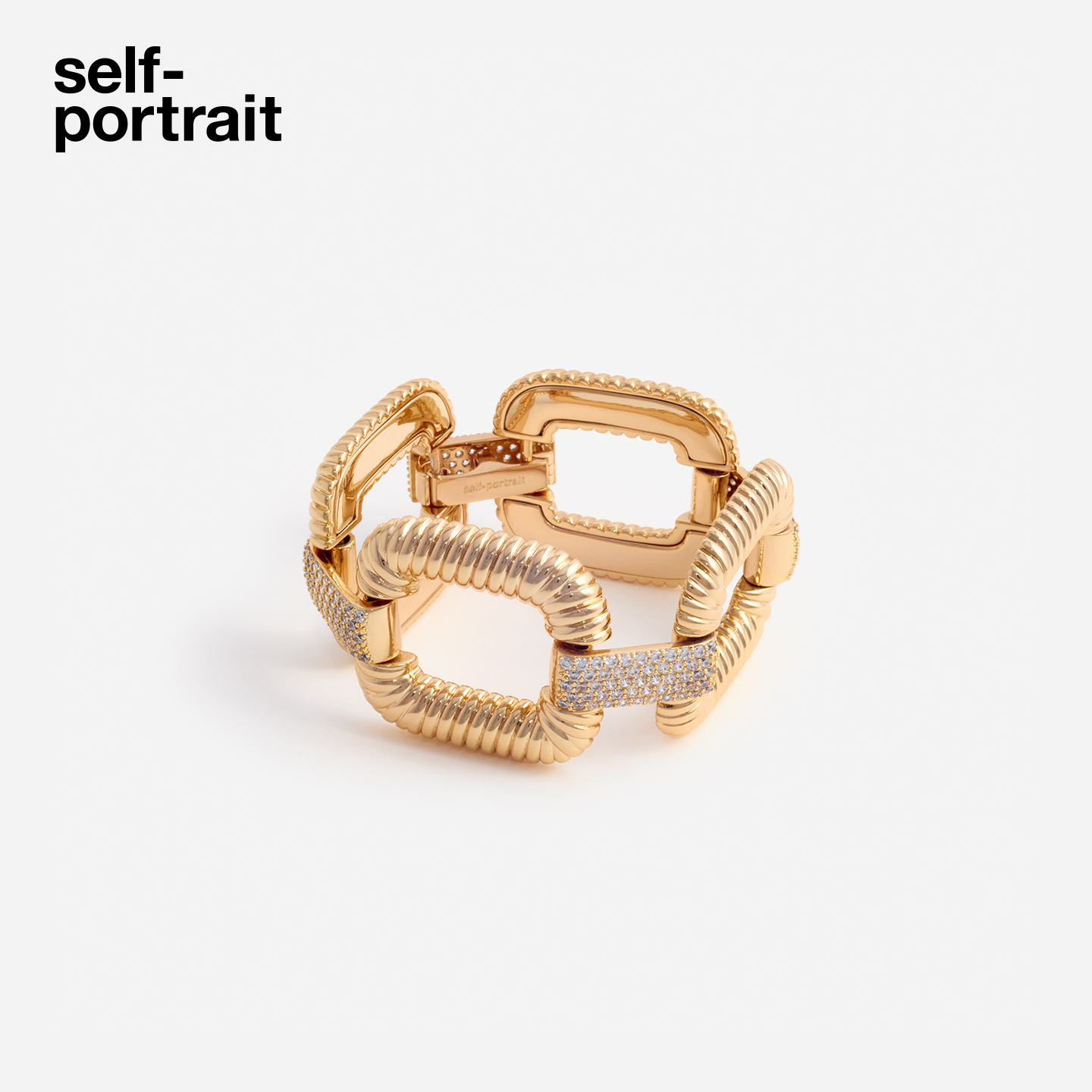 self-portrait方形手链