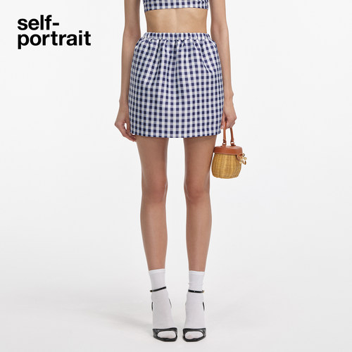 self-portraitA字半身裙