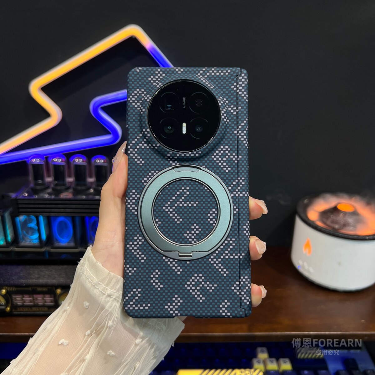 适用于荣耀Magic V6手机壳支架magicv6折叠屏v6磁吸保护套双中轴新款超薄个性全包防摔网红磨砂防滑创意高端