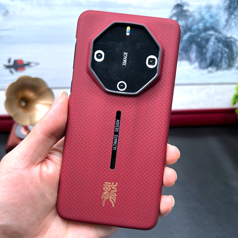 华为凯夫拉碳纤维创意高端保护壳