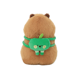 酷乐潮玩水果系列卡皮巴拉公仔玩偶毛绒玩具抱枕水豚娃娃豚豚崽