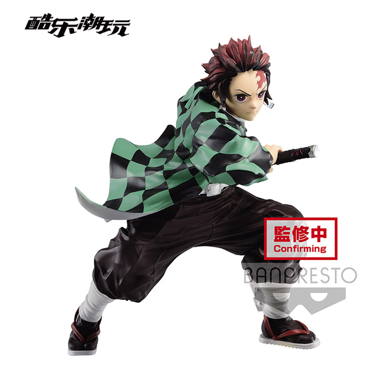 酷乐潮玩 鬼灭之刃灶门炭治郎/祢豆子手办潮流摆件男生女生礼物