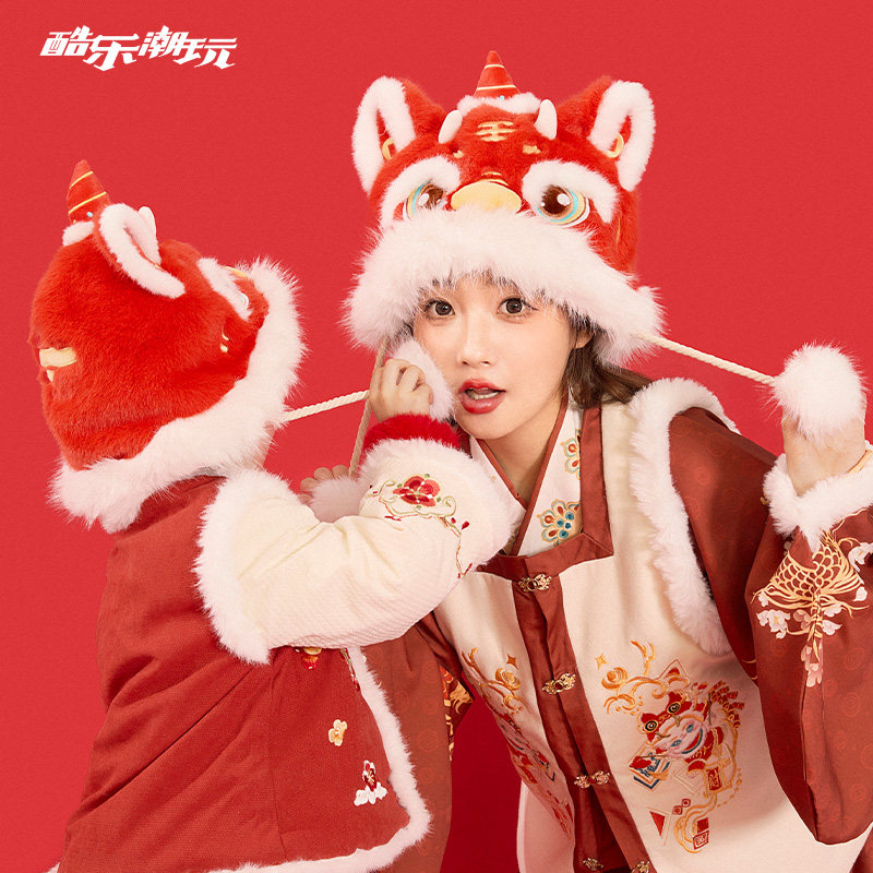 龙年头饰酷乐潮玩流苏