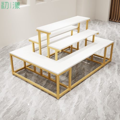 新升级多用梯形展示架高低中岛架