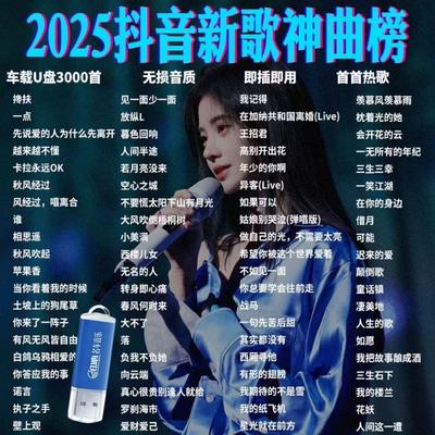 2025新款流行抖音网红歌曲优盘