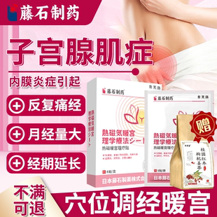 子宫腺肌症痛经专用的贴子宫肌瘤内膜息肉厚热敷包中停经膏药贴YS