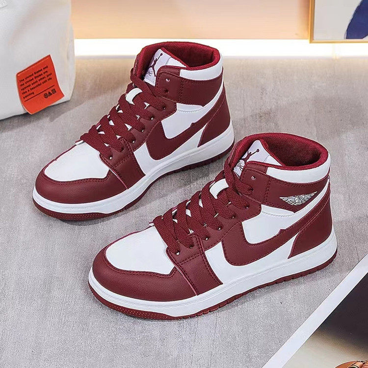 2025新款真皮透气平底百搭加绒高帮运动板鞋软底小白鞋勾勾女鞋子,女鞋,高帮鞋,淘宝优惠券,粉丝福利购,淘宝优惠卷