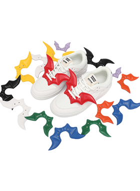 ANGEL CHEN彩色蝙蝠翅膀鞋CIRCLECUSTOM联名休闲板鞋