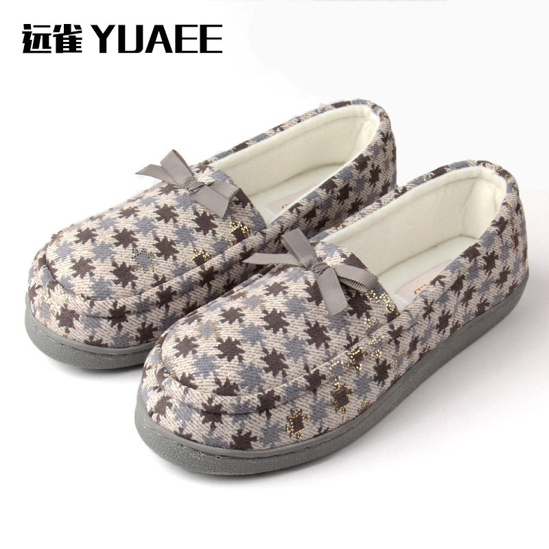 远雀月子鞋保暖秋冬孕产妇女包跟棉拖鞋软底居用室内防滑豆豆鞋,居家布艺,居家棉拖/棉鞋,淘宝优惠券,粉丝福利购,淘宝优惠卷