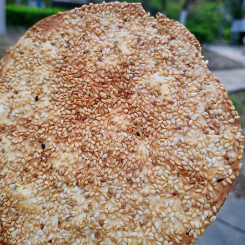 烧饼山东袋装办公宅家休闲零食芝麻薄饼手工老式小吃糕点零食夜宵
