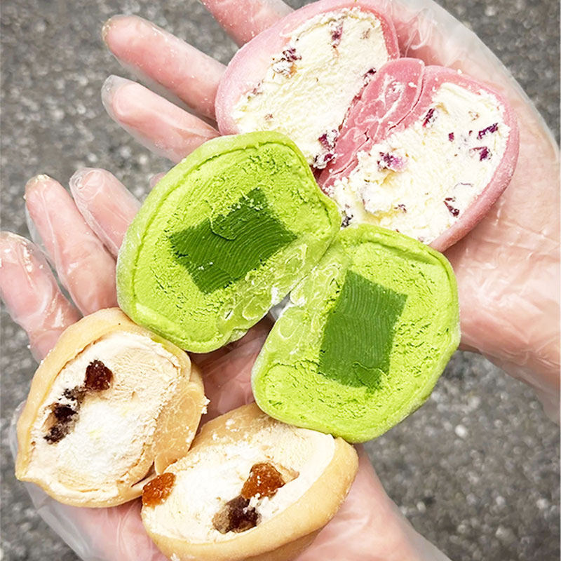 雪媚娘大福抹茶冰皮糕点蛋糕甜品糯叽叽爆浆夹心即食零食休闲食品