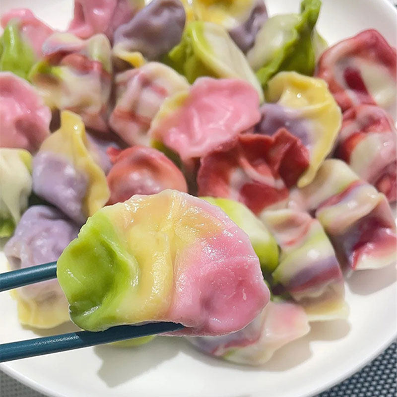 彩色馒头面粉包饺子预拌粉