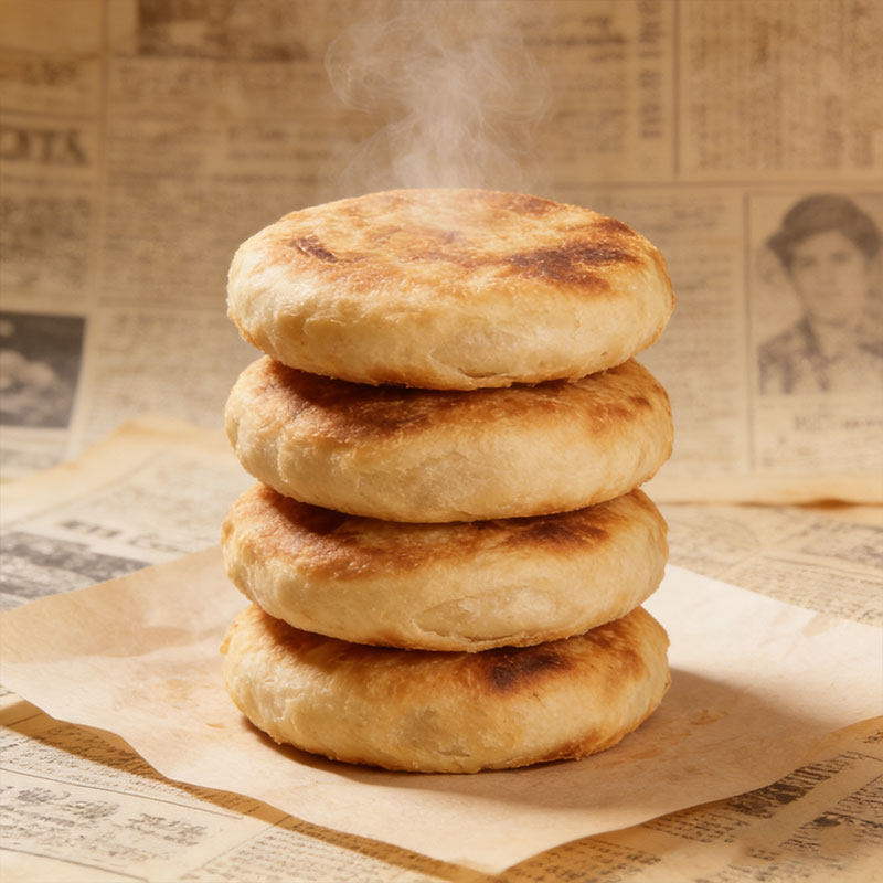 【鲜香爆汁】潍县肉火烧烧烤小饼猪肉馅饼肉饼真空包装潍坊特产