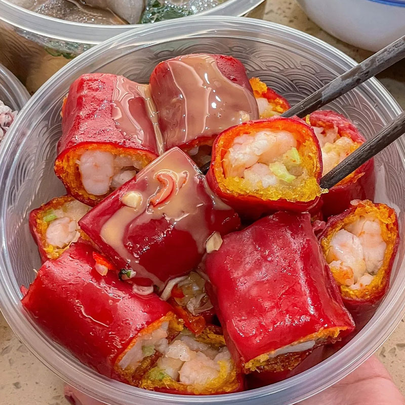 广式早茶半成品脆脆红米肠广式早茶半成品蒜网红早餐点心小吃速食