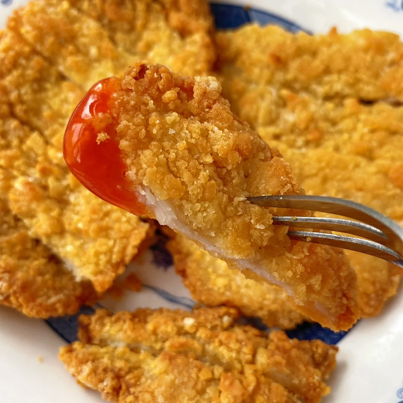 咔滋脆鸡排商用家用无需腌制原味劲脆空气炸锅冷冻半成品大脸鸡排