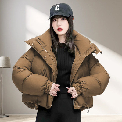九江共青城羽绒服女款面包服