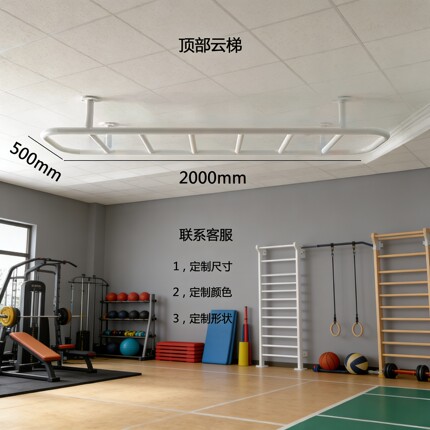 室内云梯高挂云梯室内攀爬运动塑形健身器材引体向上体能训练