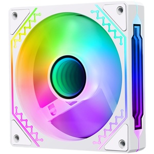 玩嘉棱镜四代12CM机箱散热风扇ARGB神光同步5V3针PWM温控4RPO二代