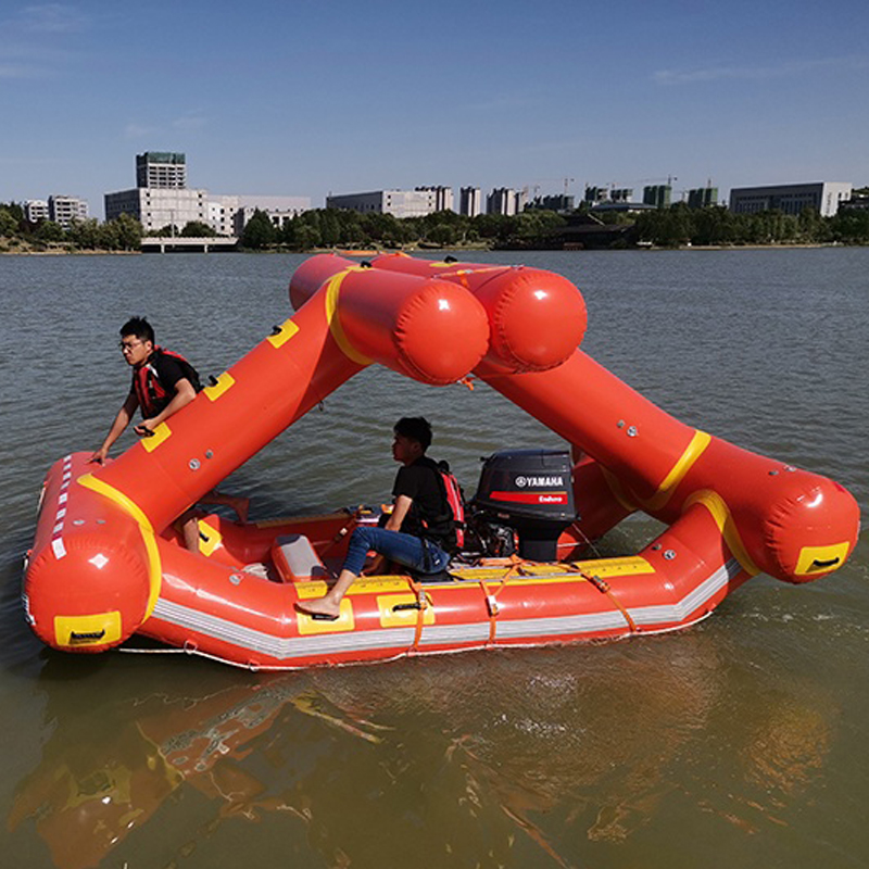 北京凌天  消防水域救援水灾水面搜救运输船自扶正救生艇
