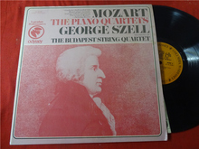 MOZART THE PIANO QUARTETS Budapest Szell M*LP黑胶 七4756