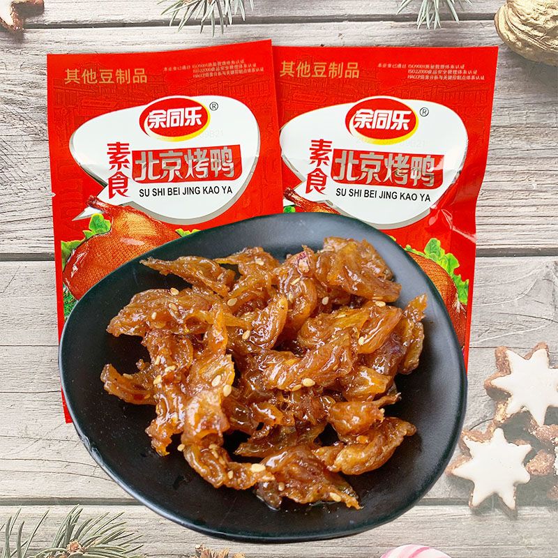 余同乐北京烤鸭辣条小零食90后儿时怀旧小吃麻辣豆干素肉休闲食品