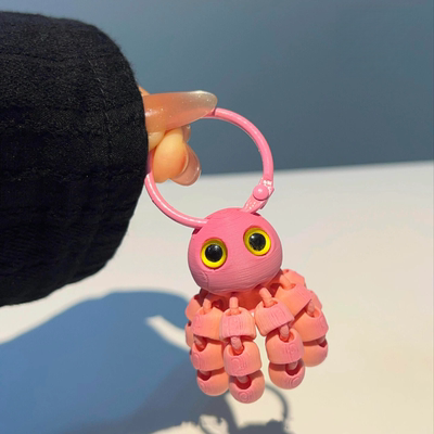 3d打印可爱章鱼创意解压玩具