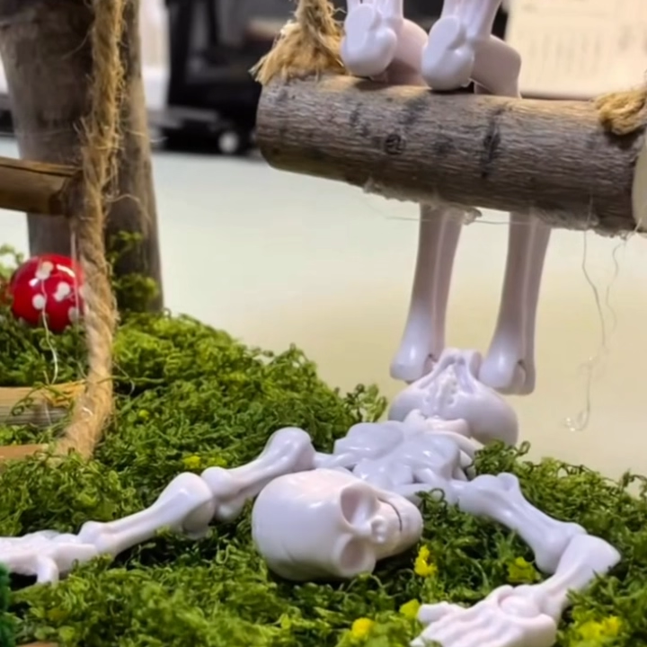 3d打印骨骼兵可动人偶整蛊玩具
