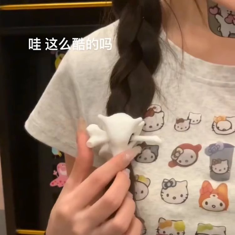 创意面具发夹宝可梦卡拉夜光发饰