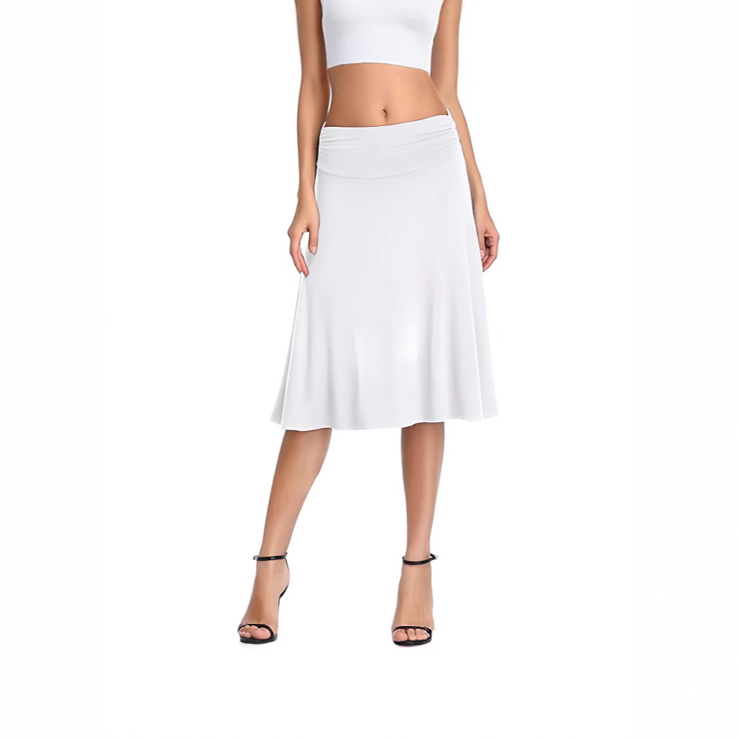 Women's pleated casual skirt女装褶边休闲半身裙