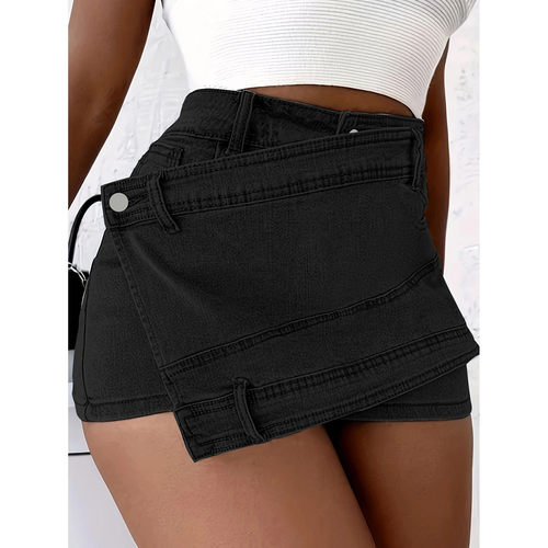 Women's princess style denim shorts女装公主风牛仔短裤