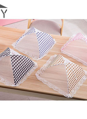 食物饭菜罩子遮菜伞罩防苍蝇盖菜碗饭大号防尘罩折叠菜罩餐桌桌罩